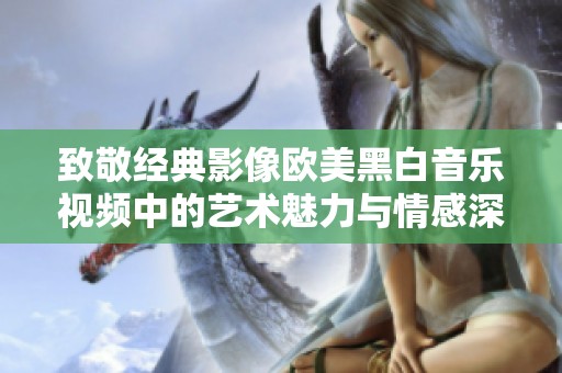 致敬经典影像欧美黑白音乐视频中的艺术魅力与情感深度