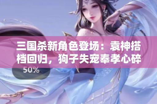 三国杀新角色登场：袁神搭档回归，狗子失宠奉孝心碎