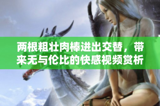 两根粗壮肉棒进出交替，带来无与伦比的快感视频赏析
