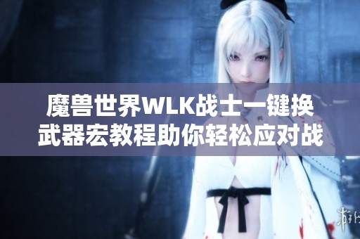 魔兽世界WLK战士一键换武器宏教程助你轻松应对战斗