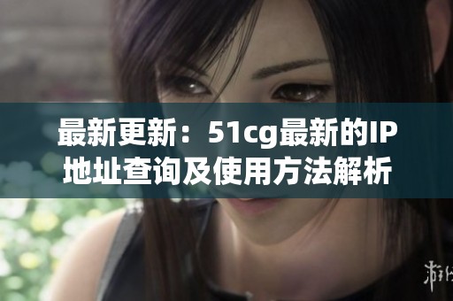 最新更新：51cg最新的IP地址查询及使用方法解析