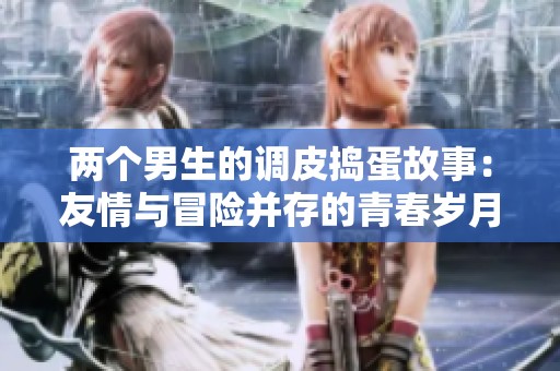 两个男生的调皮捣蛋故事：友情与冒险并存的青春岁月