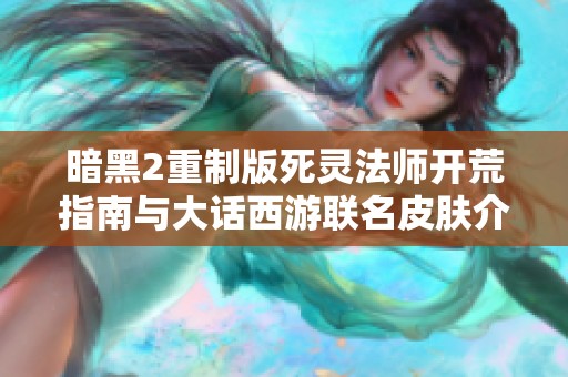 暗黑2重制版死灵法师开荒指南与大话西游联名皮肤介绍