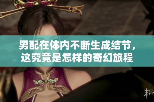 男配在体内不断生成结节，这究竟是怎样的奇幻旅程