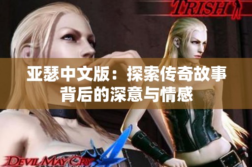 亚瑟中文版：探索传奇故事背后的深意与情感