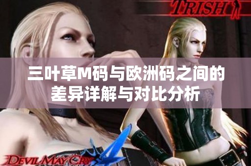 三叶草M码与欧洲码之间的差异详解与对比分析