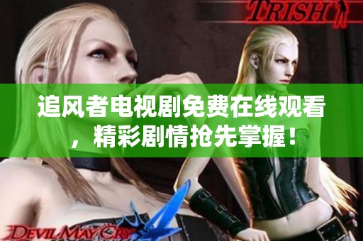 追风者电视剧免费在线观看，精彩剧情抢先掌握！