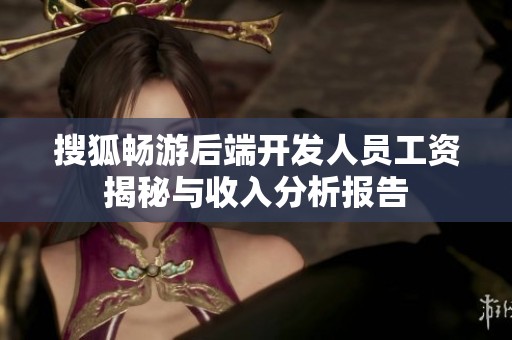 搜狐畅游后端开发人员工资揭秘与收入分析报告
