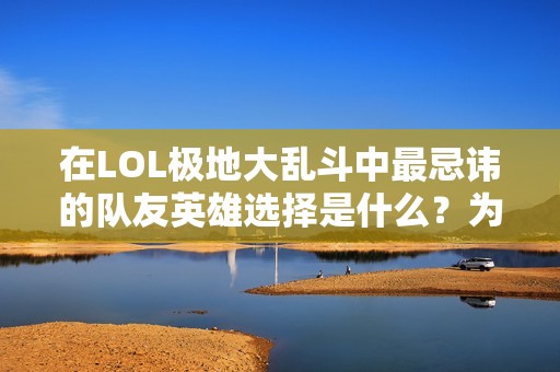 在LOL极地大乱斗中最忌讳的队友英雄选择是什么？为何如此？