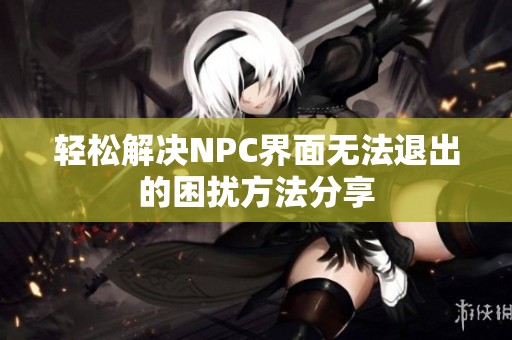轻松解决NPC界面无法退出的困扰方法分享