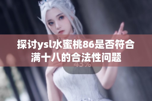 探讨ysl水蜜桃86是否符合满十八的合法性问题