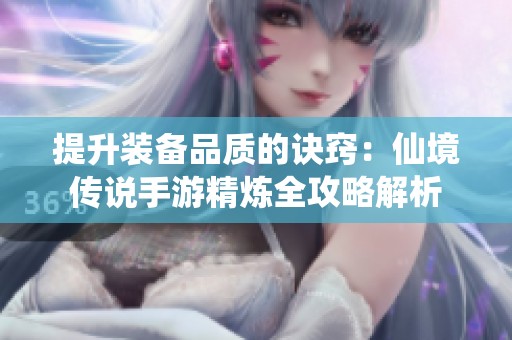 提升装备品质的诀窍：仙境传说手游精炼全攻略解析
