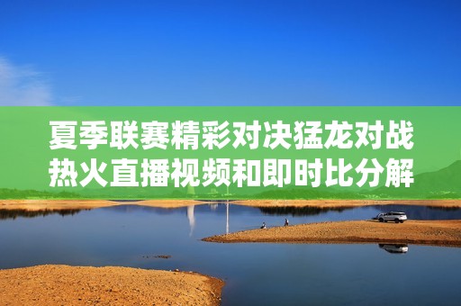 夏季联赛精彩对决猛龙对战热火直播视频和即时比分解析