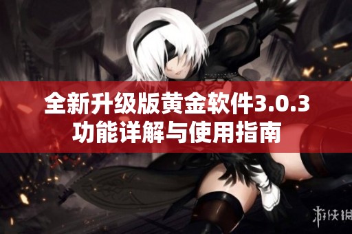 全新升级版黄金软件3.0.3功能详解与使用指南