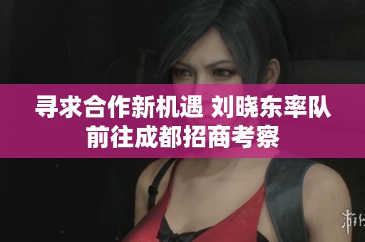 寻求合作新机遇 刘晓东率队前往成都招商考察