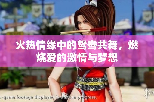 火热情缘中的鸳鸯共舞，燃烧爱的激情与梦想