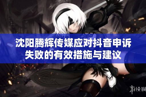 沈阳腾辉传媒应对抖音申诉失败的有效措施与建议