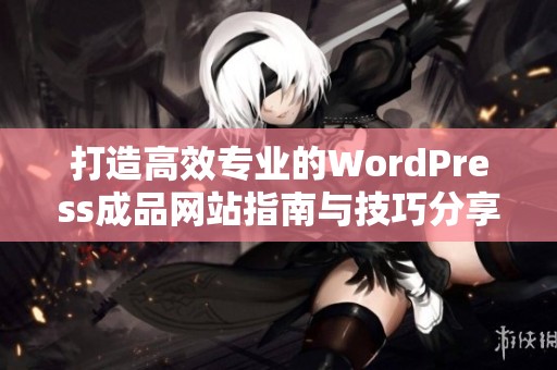 打造高效专业的WordPress成品网站指南与技巧分享