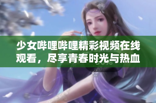 少女哔哩哔哩精彩视频在线观看，尽享青春时光与热血故事