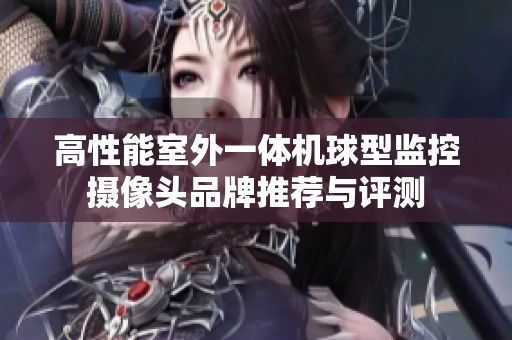 高性能室外一体机球型监控摄像头品牌推荐与评测