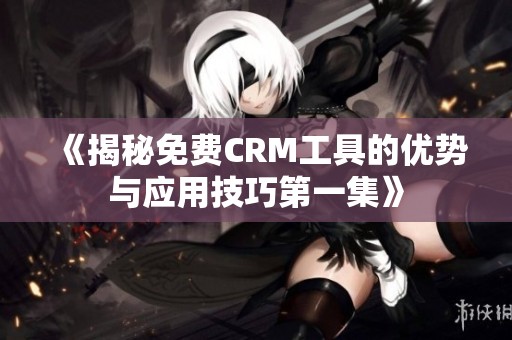 《揭秘免费CRM工具的优势与应用技巧第一集》