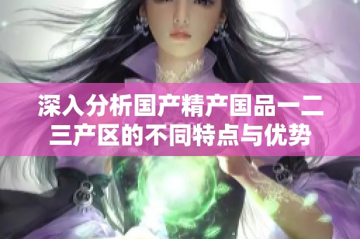 深入分析国产精产国品一二三产区的不同特点与优势