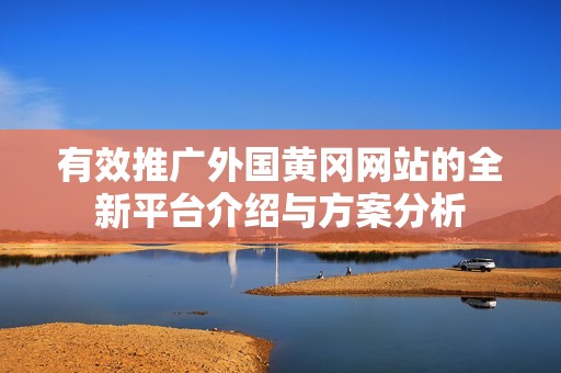 有效推广外国黄冈网站的全新平台介绍与方案分析