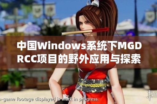 中国Windows系统下MGDRCC项目的野外应用与探索分析