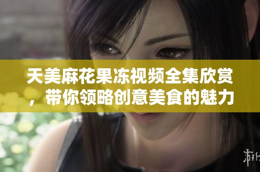 天美麻花果冻视频全集欣赏，带你领略创意美食的魅力