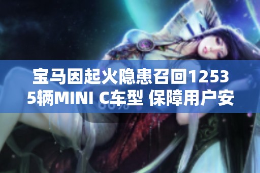 宝马因起火隐患召回12535辆MINI C车型 保障用户安全