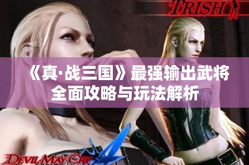 《真·战三国》最强输出武将全面攻略与玩法解析