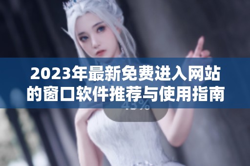 2023年最新免费进入网站的窗口软件推荐与使用指南