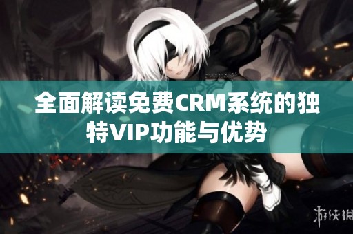 全面解读免费CRM系统的独特VIP功能与优势