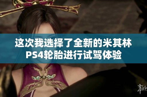 这次我选择了全新的米其林PS4轮胎进行试驾体验