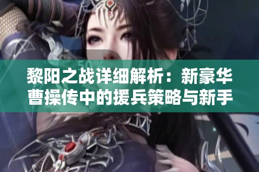 黎阳之战详细解析：新豪华曹操传中的援兵策略与新手攻略