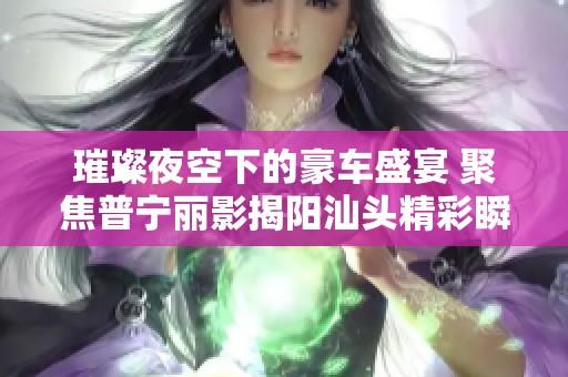 璀璨夜空下的豪车盛宴 聚焦普宁丽影揭阳汕头精彩瞬间