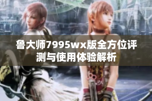鲁大师7995wx版全方位评测与使用体验解析