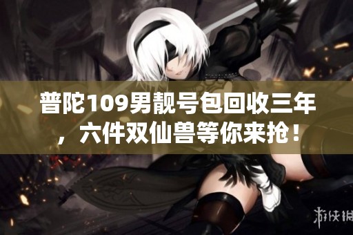 普陀109男靓号包回收三年，六件双仙兽等你来抢！