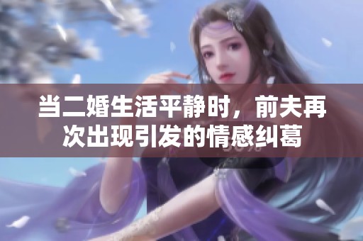 当二婚生活平静时，前夫再次出现引发的情感纠葛