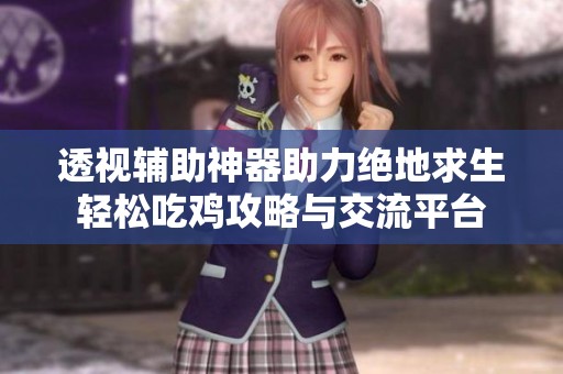 透视辅助神器助力绝地求生轻松吃鸡攻略与交流平台