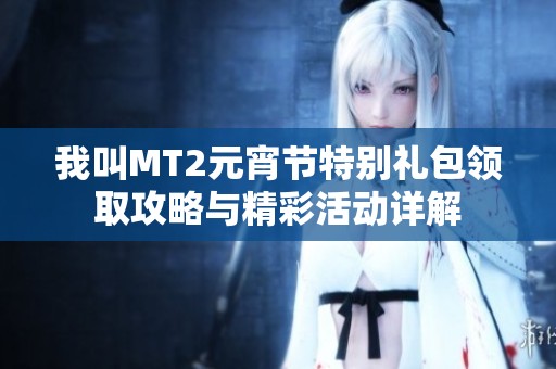 我叫MT2元宵节特别礼包领取攻略与精彩活动详解