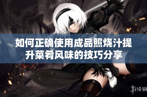如何正确使用成品照烧汁提升菜肴风味的技巧分享
