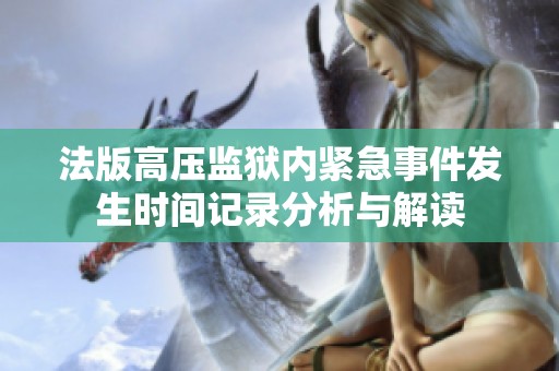 法版高压监狱内紧急事件发生时间记录分析与解读