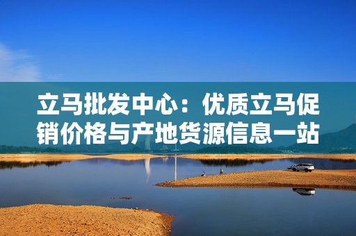 立马批发中心：优质立马促销价格与产地货源信息一站式查询