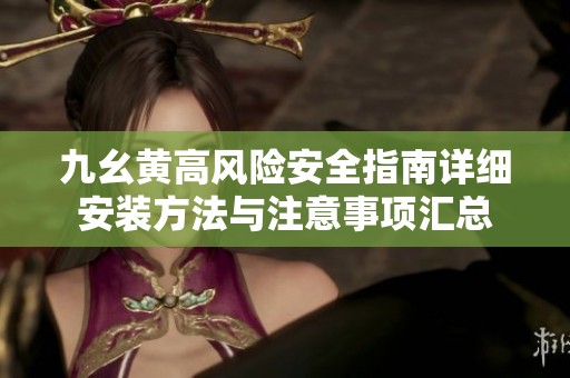 九幺黄高风险安全指南详细安装方法与注意事项汇总