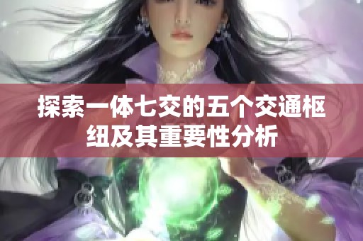 探索一体七交的五个交通枢纽及其重要性分析