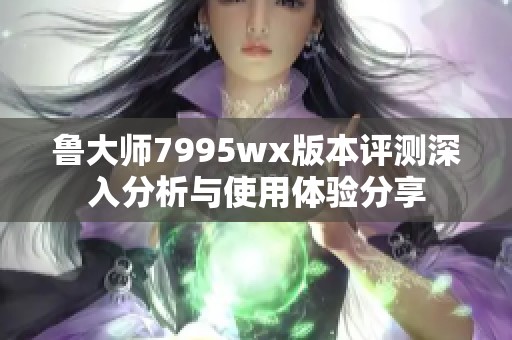 鲁大师7995wx版本评测深入分析与使用体验分享