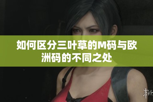 如何区分三叶草的M码与欧洲码的不同之处