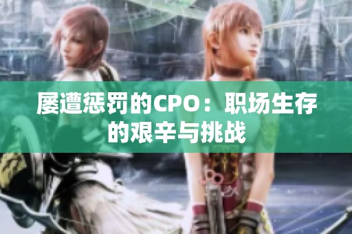 屡遭惩罚的CPO：职场生存的艰辛与挑战