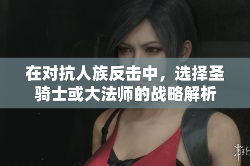 在对抗人族反击中，选择圣骑士或大法师的战略解析